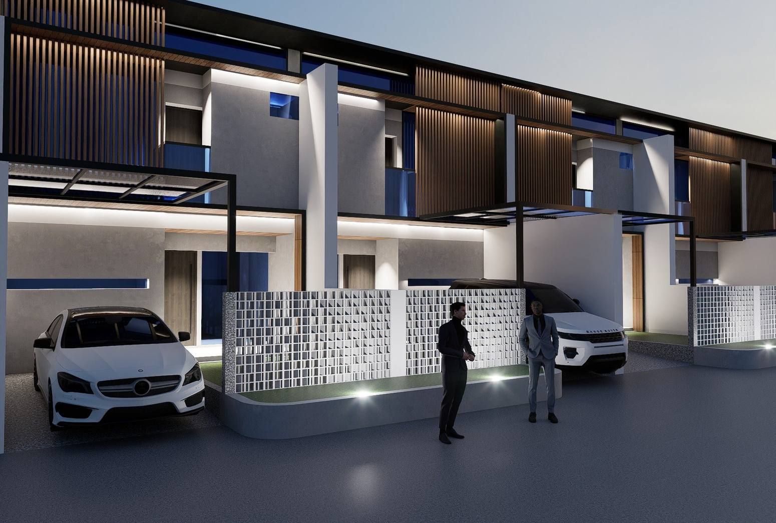 Tropical-modern housing prototype